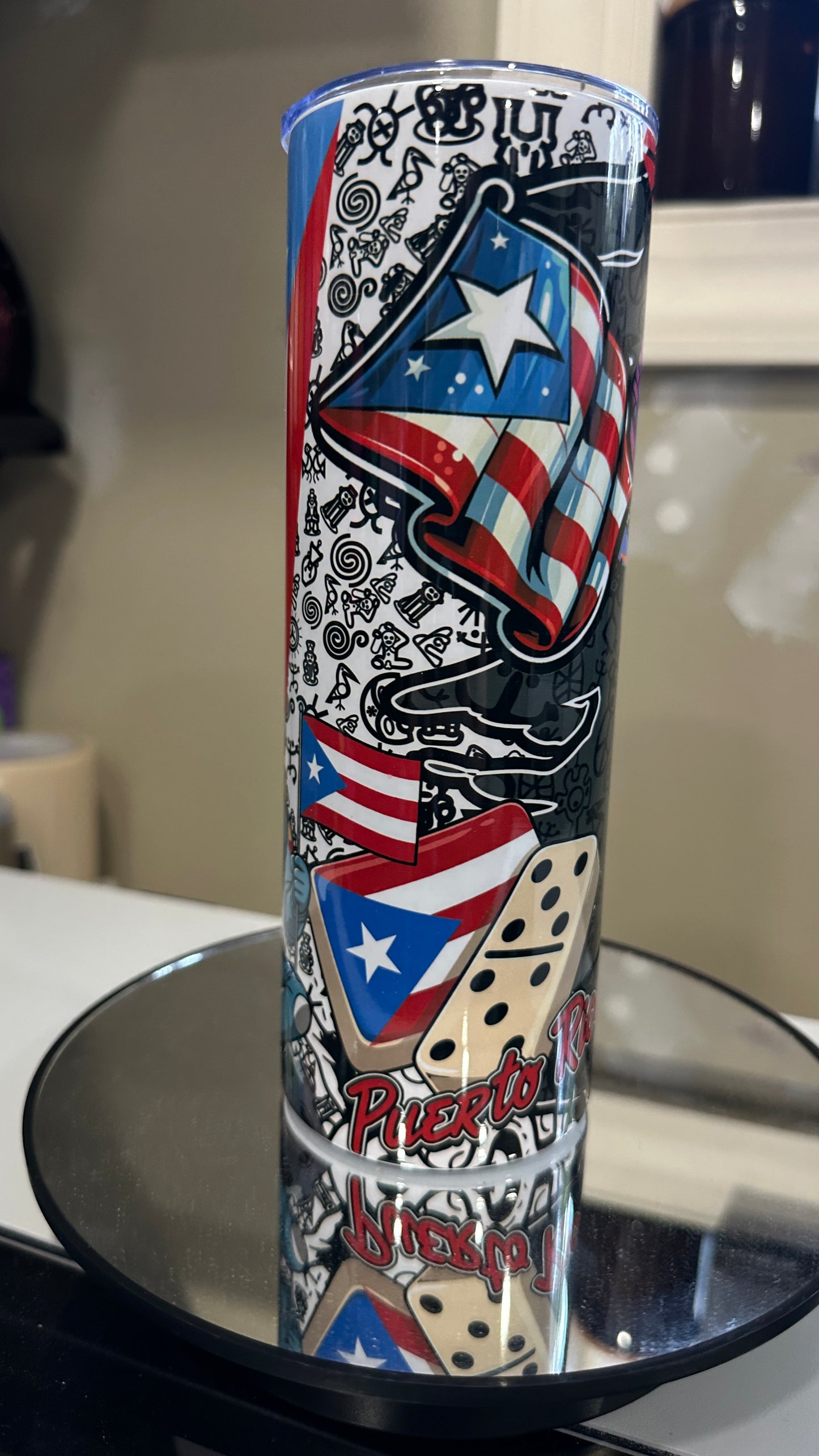 20 oz Tumbler  Puerto Rico