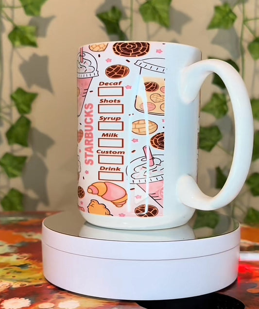Cafecito y chisme mug