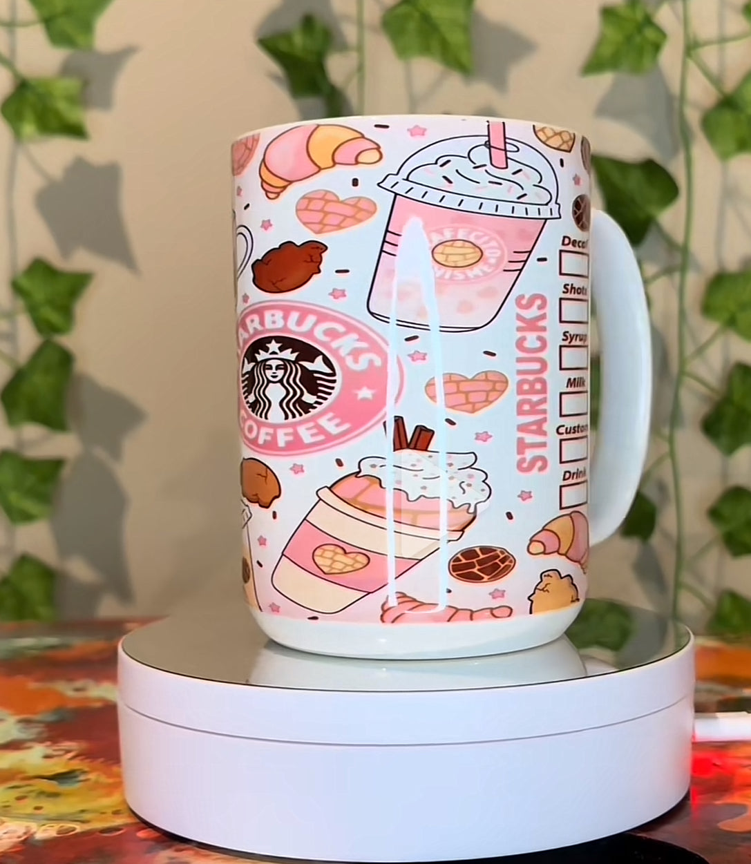Cafecito y chisme mug